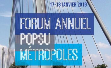 Forum annuel POPSU Métropoles