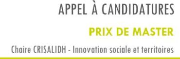 Etudiants, n'attendez plus pour candidater au Prix de Master !