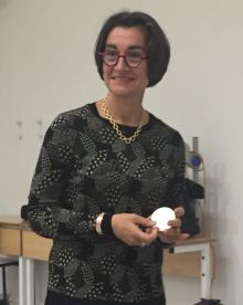 Hélène Budzinski reçoit la médaille d'argent CNRS 2017